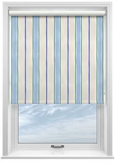 Bluebellgray Seaside Stripe, Atlantic - Roller Blind
